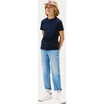 Tommy Hilfiger T-Shirt Essential KB0KB06879 D Tmavomodrá Regular Fit 16Y
