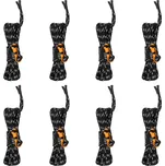 Stanová lanka s napínáky reflexní 8 ks 4 m 4 mm