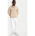 HUGO Mikina Dapozip 50548651 Béžová Relaxed Fit M