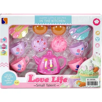 kreativní sada Čajová souprava růžová - sada na čaj