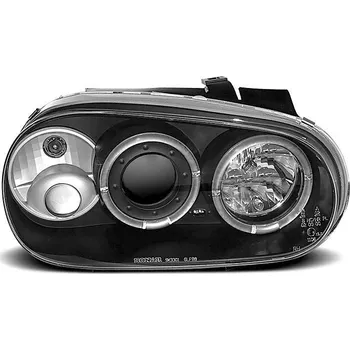 Přední světlomet Sonar Tyres Angel eyes přední světla VW Golf 4 černé