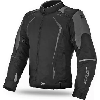 Moto bunda Bunda na motorku SEVENTY DEGREES SD-JR47 černo-šedá S