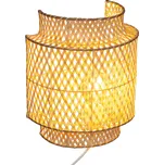 Atmosphera Stolní lampa LIBY, 28 cm, bambusová