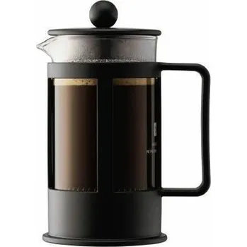 Kávovar Francouzský lis na kávu French press Bodum Kenya Černá (350 ml) (3 šálky)