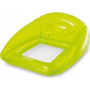 Bazén MATRACE NAFUKOVACÍ KŘESLO PRO PLAVÁNÍ NA VODNÍ BAZÉN ZELENÁ RELAXACE INTEX