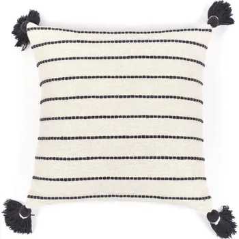 Polštář Today Dekorační polštář s třásněmi DOTTED LINE, bavlněný, 45 x 45 cm