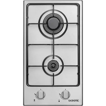 Varná deska Plynová varná deska Oceanic OCEATG2IX Nerezová ocel (20 cm) (2 oblasti vaření)