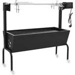 Elektrický rožeň na grilování nerezová ocel