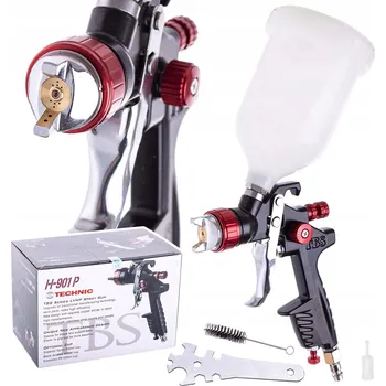 Stříkací pistole Lakovací pistole LVMP tryska 2,0 mm pro lakování, 600 ml