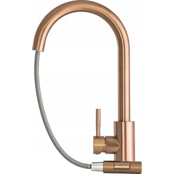 Vodovodní baterie Stojánková kuchyňská baterie Granitan Loseto zlatá