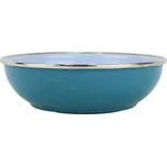 BELIS Smaltovaná miska ø 18 cm - 0.8 l malá FLOWER