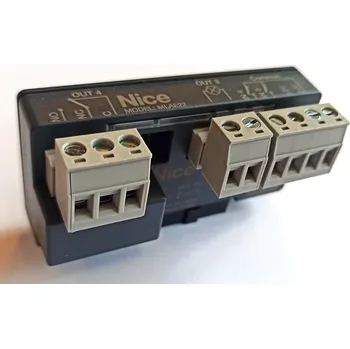 příslušenství k bráně NICE S.p.A. rozšiřujcí zásuvná karta: 2 vstupy, 2 výstupy (1x relé 230V)