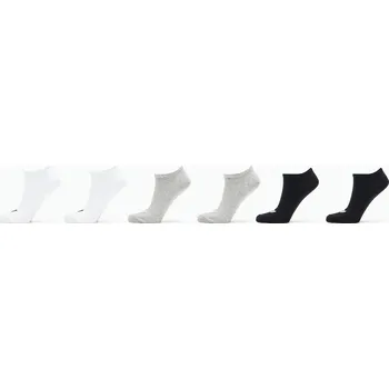Pánské ponožky Ponožky adidas Liner Socks 6-Pack White/ Medium Grey Heather/ Black M