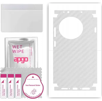 Pouzdro na mobilní telefon Fólie na zadní stranu + boky pro OnePlus 13R - karbonově Průhledný