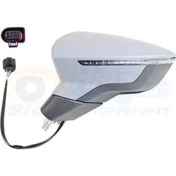 Auto zrcátko Vnější zpětné zrcátko VAN WEZEL 4929807