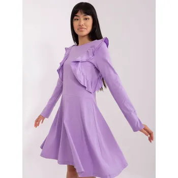 Dámské šaty EM SK HW 20 395 šaty.34P světle fialová S