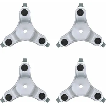 Příslušenství k zahradní technice Nábytkové kolečka 4 ks 16x14,5x5,5 cm ocel 180 kg