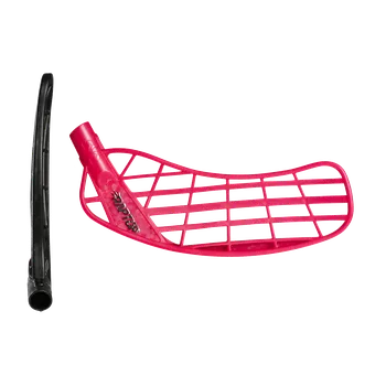 Florbalová čepel SALMING Raptor Blade Endurance Magenta L - Levá ruka dole/Růžová/středně tvrdá - Endurance (PE)