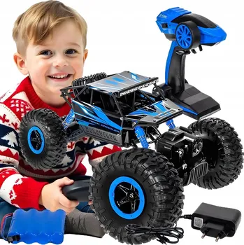 RC model auta AUTO AUTO Terénní AUTO RC 4x4 ROCK CRAWLER VELKÉ NA DÁLKOVÉ OVLÁDÁNÍ