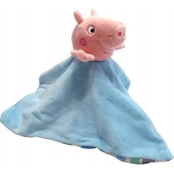 plyšák Mini deka plyšový mazlíček přítulníček prasátko Pepa George 27x27