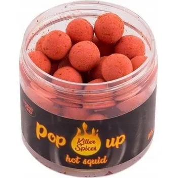 Boilies Nástraha natural plovoucí boilies Bandit Carp Pop Up Killer Spice