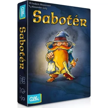 Desková hra Albi Sabotér (redesign 2025)