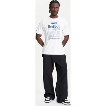 Pánská móda Pepe Jeans T-Shirt Red Bull Racing History RM500020 Bílá Regular Fit XL