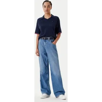 Pánská móda Tommy Hilfiger Polokošile WW0WW45694 Écru Regular Fit M