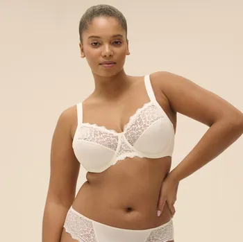 Podprsenka Simone Pérèle podprsenka trojstřih nevyztužená CARESSE Natural 90E