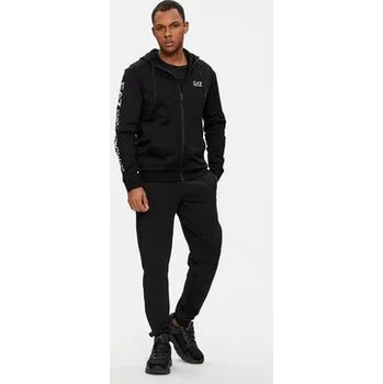 Dámské oblečení EA7 Emporio Armani Mikina 7M000568 AF13512 MC001 Černá Regular Fit M