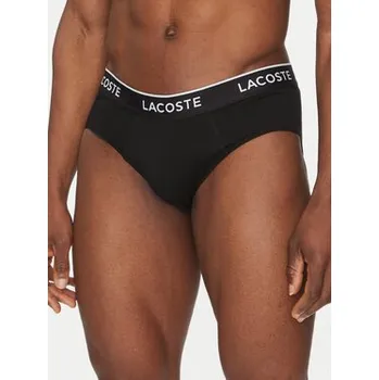 Lacoste Souprava slipů 8H1293 Černá S