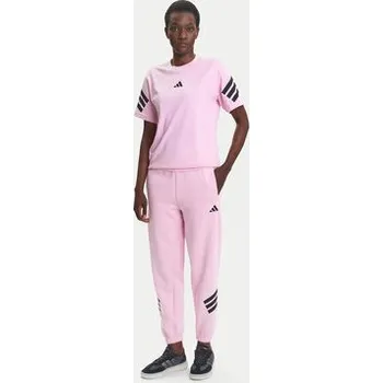 adidas T-Shirt Future Icons 3-Stripes JE0240 Růžová Regular Fit M