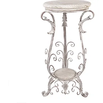 Stojan na květiny Clayre & Eef - Kovový stolek na rostliny 5Y1336