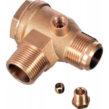 Ventil ZPĚTNÝ VENTIL KE KOMPRESORU 3/4" x 3/4" 20 BAR PNEUMATICKÝ