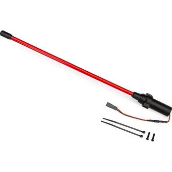 RC náhradní díl Traxxas LED světelná tyč Whip červená (1)