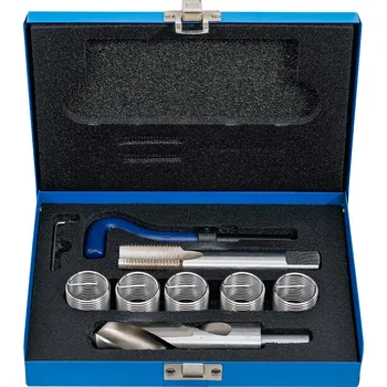 Závitořezný nástroj BGS 99438, Sada pro opravu závitu | M24 x 2,0 | 9dílná