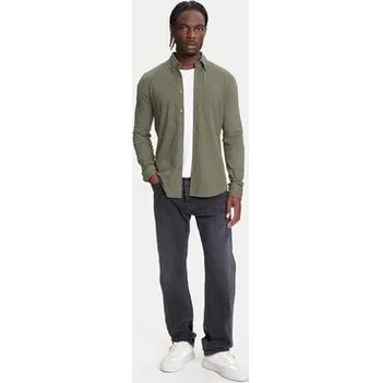 Pánská košile BOSS Košile Myjersey 50543089 Zelená Slim Fit 3XL