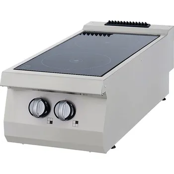 Sporák Maxima Infračervený sporák pro vysoké zatížení - 2 hořáky - elektrický - dvojitá jednotka - hloubka 70 cm