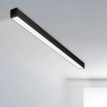 Lampička The Light Group SLC LED stropní světlo Click pro délku 112 cm, černá, CCT LED 36 W celkem - Doprava zdarma