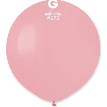 Balónek Balónek pastelově růžový jemný #073 48cm 1 Ks