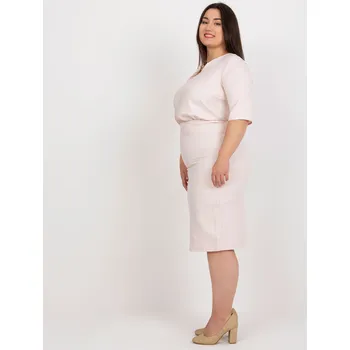 Dámská sukně Sukně LK SD 506697.95 světle růžová 44