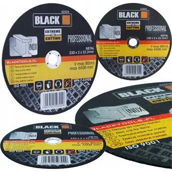 Řezný kotouč Řezací kotouč na kov Black 42504 230 x 22,2 mm