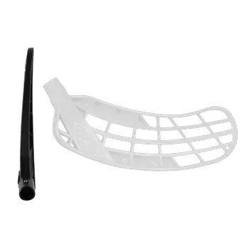 Florbalová čepel SALMING Raven Blade Bio Power White R - Pravá ruka dole/Bílá/tvrdá - BioPower