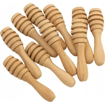 Příbor SADA DŘEVĚNÝCH LŽIČEK NA MED bukové 9,5 cm lžíce na MED 50 kusů