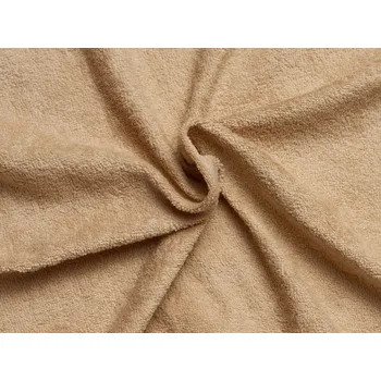 Prostěradlo Froté prostěradlo béžové