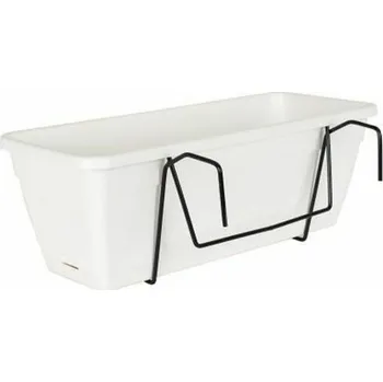 Květináč Hrantík květináč se zásobárnou na vodu Artevasi Bílá (49 x 19,5 x 16,6 cm)