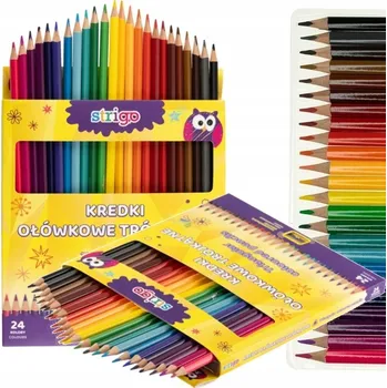 Výtvárné potřeby Pastelky Strigo 24 ks