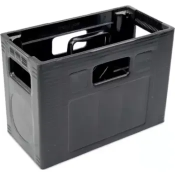 NOSIČ NA PIVNÍ LAHVE S RUKOJETÍ PP ČERNÝ