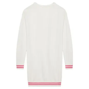 Dámské šaty Guess Úpletové šaty J5YK09 Z3OF0 Bílá Regular Fit 12Y