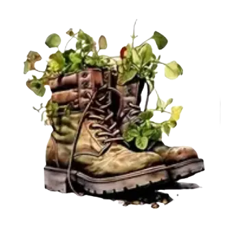 Nažehlovací obrázek - "Tak do toho šlápni" VII (8,6 x 9,0 cm)